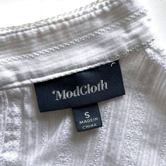 Modcloth Sleeveless Blouse, Small - Picture 9 of 14